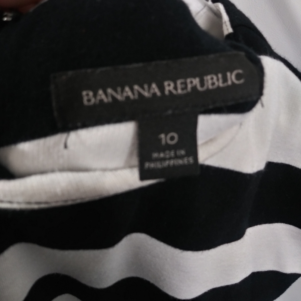 Banana Republic | Rugby Striped Dress Sz 10 - Picture 6 of 11